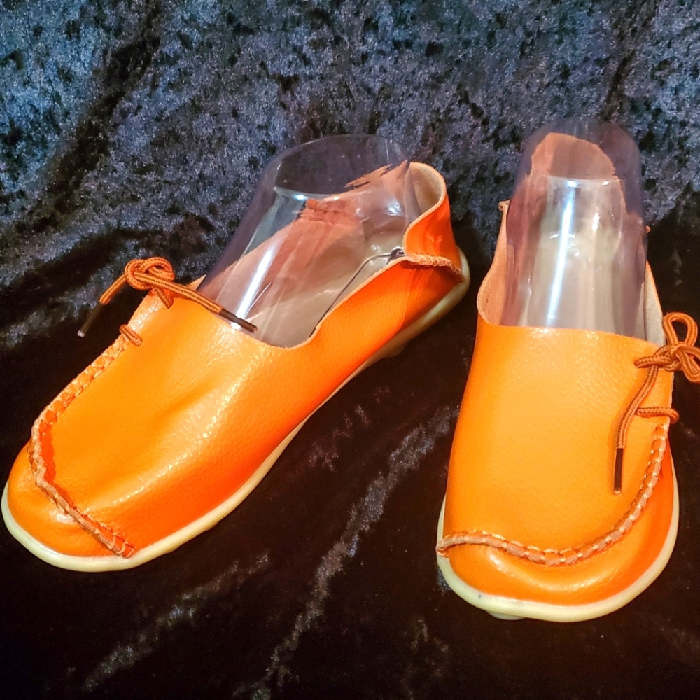 Super Cute Orange Flats